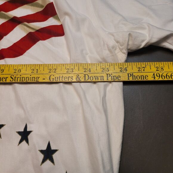 American Summer America Flag Mens Shirt Short Sleeve Polo XXL 1776 BRAND NEW NWT - Picture 9 of 9